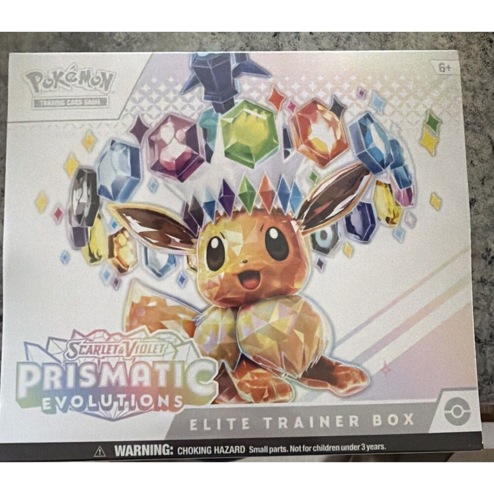 Pokemon Prismatic Evolutions ETB Elite Trainer Box Brand New Factory Sealed